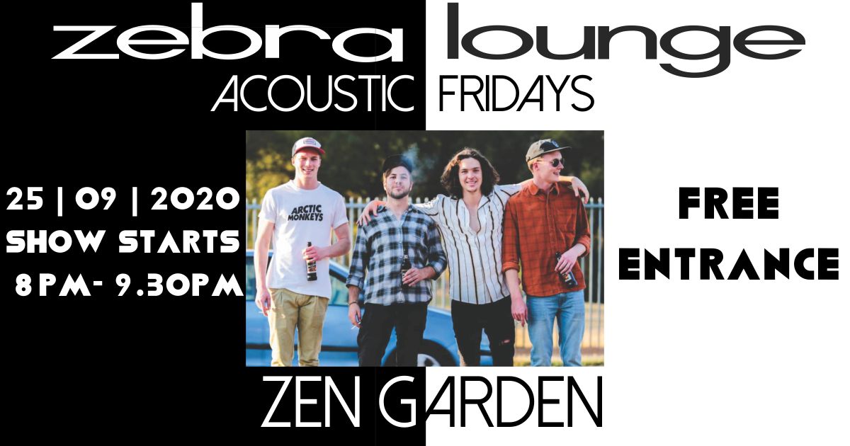 Zen Garden Zebra Lounge Acoustic Fridays