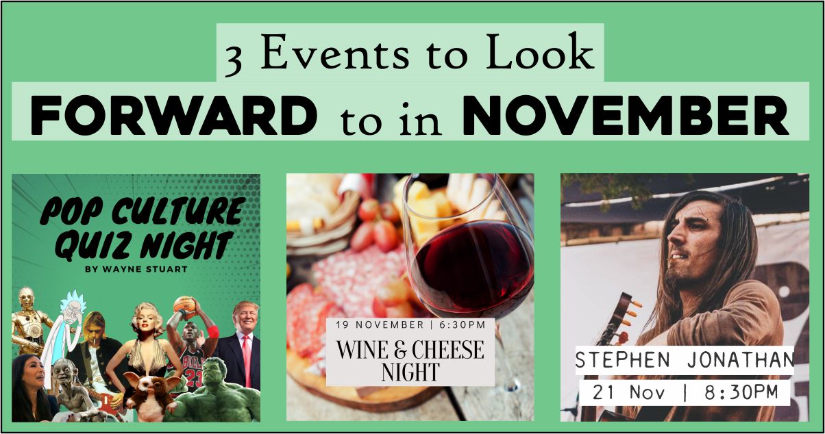 November Events Zebra Lounge