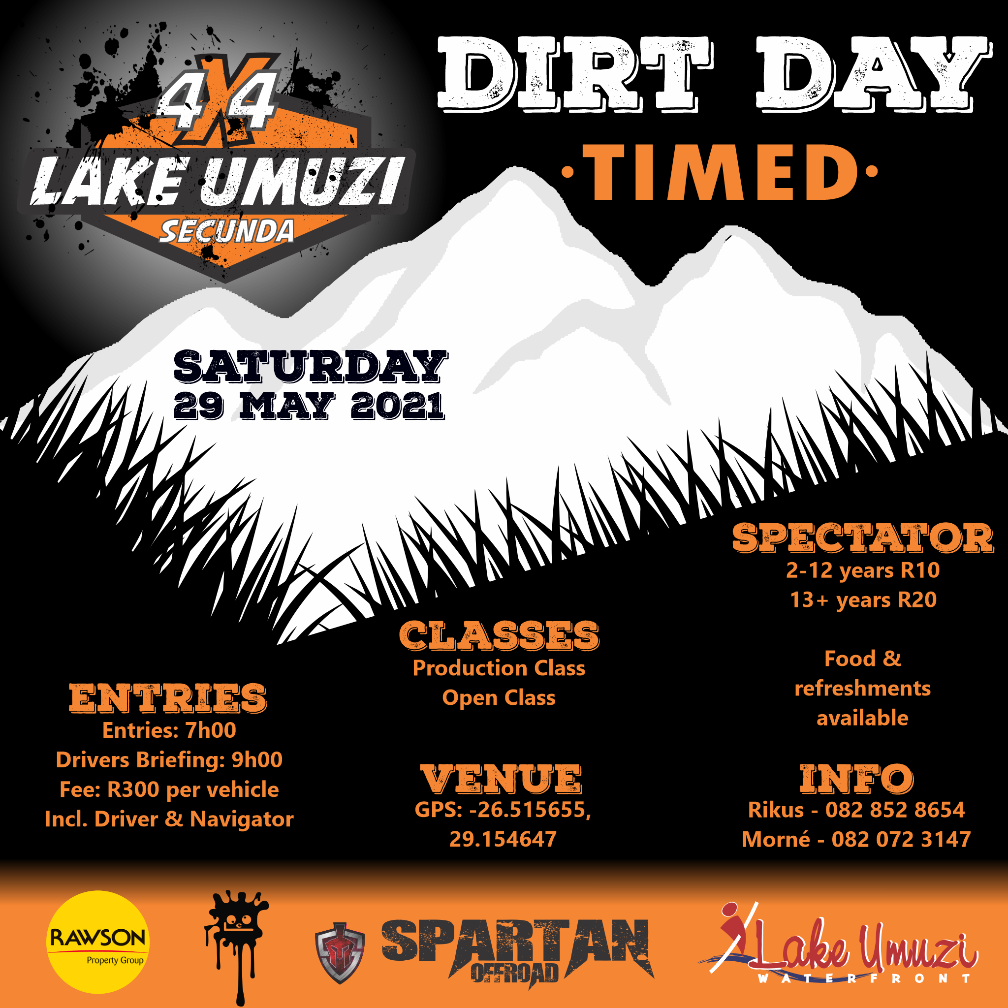4x4 @ Lake Umuzi Dirt Day Timed