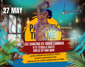 Upstairs event - Latin American party